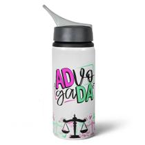 Garrafa Squeeze NK Profissões - Advogada - 600ml Garrafa Squeeze NK Profissões - Advogada - 600ml
