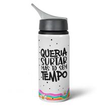 Garrafa Squeeze NK Vibes - Queria surta mas tô sem tempo