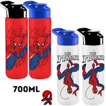 Garrafa Squeeze Pet Spiderman 700ml Plasduran