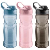 Garrafa Squeeze Plástica 500ml - Academia Escolar Trabalho Sport