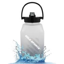 Garrafa Squeeze Plástica Gold Sports Cubo Emborrachada -1Litro - BPA-FREE Garrafa Squeeze Plástica Gold Sports Cubo Emborrachada -1Litro - BPA-FREE