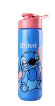 Garrafa Squeeze Plástica Stitch Disney 700ml Escola Passeio Lancheira