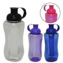 Garrafa Squeeze Plastico Pet Tubo De Gelo Transcolor 600Ml Garrafa Squeeze Plastico Pet Tubo De Gelo Transcolor 600Ml