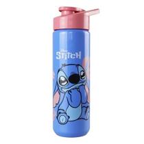 Garrafa Squeeze Plástico Stitch Com Tampa E Alça 700ML Plasduran Kwaii Personagem Fofo (Unidade) Garrafa Squeeze Plástico Stitch Com Tampa E Alça 700ML Plasduran Kwaii Personagem Fofo (Unidade)