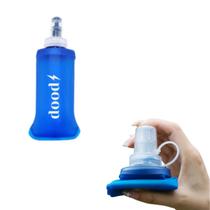 Garrafa Squeeze Silicone Dobrável Soft Esportiva - 250ml