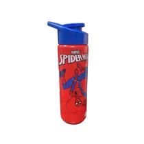Garrafa Squeeze Spiderman 700ml Com Alça e Bico