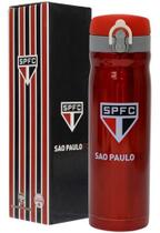 Garrafa Squeeze Térmica 450ml Academia Viagem Passeio São Paulo Tricolor Oficial