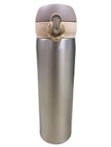 Garrafa Squeeze Térmica Aço Inox 500 Ml Portatil Com Trava - VACUUM FLASK Garrafa Squeeze Térmica Aço Inox 500 Ml Portatil Com Trava - VACUUM FLASK
