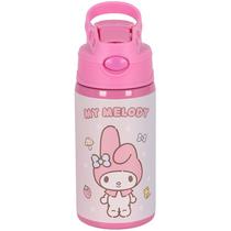 Garrafa squeeze térmica infantil My Melody Sanrio Luxcel 500 ml - rosa Garrafa squeeze térmica infantil My Melody Sanrio Luxcel 500 ml - rosa