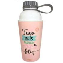 Garrafa Squeeze Vip Decorada Garrafinha de Água 430ml Plástica Academia Livre de BPA Plasutil Garrafa Squeeze Vip Decorada Garrafinha de Água 430ml Plástica Academia Livre de BPA Plasutil