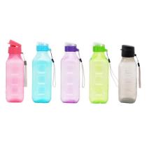 Garrafa Squeeze Wincy Casa Quadrada 600ml Plástico