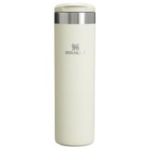 Garrafa stanley térmica aerolight transit em aço inoxidável cream 591ml 08384-00