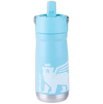 Garrafa stanley térmica flip straw azul pool kids 500ml 08130-01 Garrafa stanley térmica flip straw azul pool kids 500ml 08130-01
