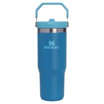 Garrafa Stanley Tumbler Térmico Flip Straw 887ml Azure Garrafa Stanley Tumbler Térmico Flip Straw 887ml Azure