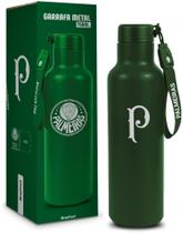 Garrafa steam 750ml alumínio palmeiras - Brasfoot Garrafa steam 750ml alumínio palmeiras - Brasfoot