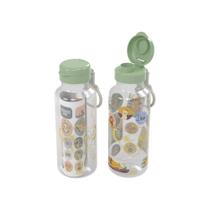 Garrafa Stitch, Divertidamente, Mickey, Minnie e Rei Leão Abre Fácil com Adesivo 600ml