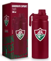 Garrafa Sun Sports alumínio 800 ML Times de Futebol Cor:Fluminense