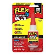 Garrafa Super Glue Flex Seal Flex Super Glue Gel de 20 g