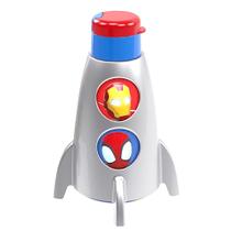 Garrafa Super-herói Homem Aranha Ferro Hulk para Festa 320ml 1 und Garrafa Super-herói Homem Aranha Ferro Hulk para Festa 320ml 1 und