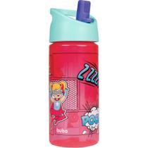 Garrafa Super Heroís 380ml - Rosa - Buba