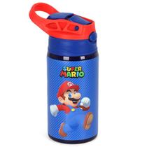 Garrafa Super Mario Bros Térmica Inox 500ml Meninos Infantil