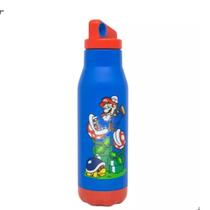 Garrafa Super Mario Térmica 6 Horas 600Ml Oficial Nintendo Garrafa Super Mario Térmica 6 Horas 600Ml Oficial Nintendo