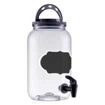 Garrafa Suqueira C/ Torneira 3,6 Litros Camping Praia 1 uni