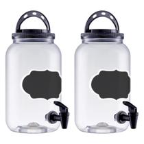 Garrafa Suqueira C/ Torneira 3,6 Litros Camping Praia 2 uni Garrafa Suqueira C/ Torneira 3,6 Litros Camping Praia 2 uni