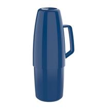 Garrafa Térmica 1 L Azul Lótus - Soprano