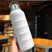 Garrafa Térmica 1 Litro Aço Inoxidável Portátil Café Suco Água Academia Passeio Camping Caminhada Garrafa Térmica 1 Litro Aço Inoxidável Portátil Café Suco Água Academia Passeio Camping Caminhada