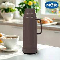 Garrafa térmica 1 Litro café chá Mor 24 Horas Quente Garantido Diversas Cores
