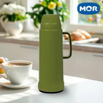 Garrafa térmica 1 Litro café chá Mor 24 Horas Quente Garantido Diversas Cores