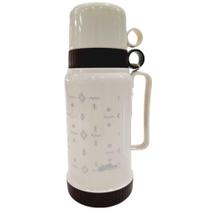 Garrafa Térmica 1 Litro com Caneca N248723-1 Creme - DayDays