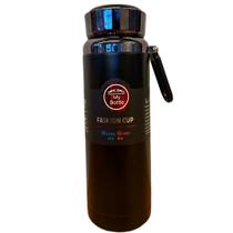 Garrafa Térmica 1 Litro Com filtro e Alça para Transporte Bebidas Quentes e Frias Várias Cores