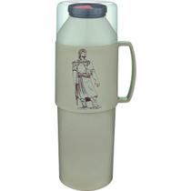 Garrafa Térmica 1 Litro Farroupilha Bege Mor