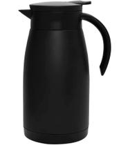 Garrafa Térmica 1 Litro Preta Parede Dupla Inox