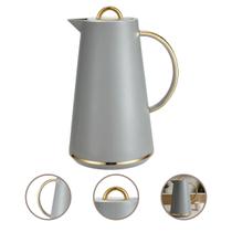 Garrafa Térmica 1 Litro Samira Café Chá Premium Alça Dourada Click Abre e Fecha