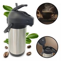 Garrafa Térmica 100% Inox 2,5l Madri Unitermi Quente E Frio Garrafa Térmica 100% Inox 2,5l Madri Unitermi Quente E Frio