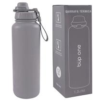 Garrafa Térmica 1,2l Easy Open Grafite Büp One Quente e Frio Garrafa Térmica 1,2l Easy Open Grafite Büp One Quente e Frio