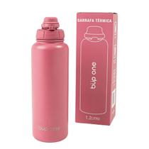 Garrafa Térmica 1,2l Easy Open Rosa Cereja Büp One 24h Frio Garrafa Térmica 1,2l Easy Open Rosa Cereja Büp One 24h Frio