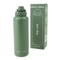 Garrafa Térmica 1,2l Easy Open Verde Sálvia Büp One 24h Frio Garrafa Térmica 1,2l Easy Open Verde Sálvia Büp One 24h Frio