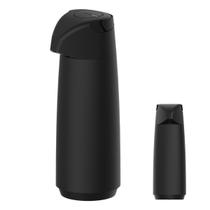 Garrafa Térmica 1,8L Tramontina Exata Quente Frio Grande Corta Pingos cor Preto para Empresas Recepção Condomínios Garrafa Térmica 1,8L Tramontina Exata Quente Frio Grande Corta Pingos cor Preto para Empresas Recepção Condomínios