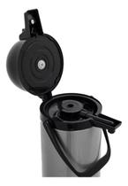 Garrafa Termica 1,9 L Inox Pressão Inox Quente E Frio