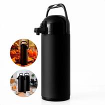 Garrafa Térmica 1,9 Litros 40 Aço Inoxidável, 40 Vidro Sodo Cálcico, 20 PP