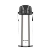 Garrafa Térmica 1,9L Aço Inox ampola de vidro Single Soprano Garrafa Térmica 1,9L Aço Inox ampola de vidro Single Soprano