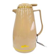 Garrafa Térmica 1L c/ Gatilho N2450389 Bege - DayDays Garrafa Térmica 1L c/ Gatilho N2450389 Bege - DayDays