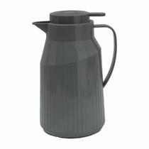 Garrafa Térmica 1L Cinza Escuro Ampola Vidro - Quente e Frio Berlim SM-GTBCZES Garrafa Térmica 1L Cinza Escuro Ampola Vidro - Quente e Frio Berlim SM-GTBCZES