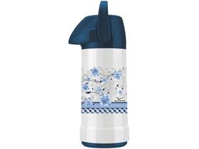 Garrafa Térmica 1L com Tampa Invicta GLT Pressão - Delicadeza