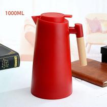 Garrafa Térmica 1L com Termômetro LED em Polipropileno e Vidro para Água Chás e Café Preto OEM