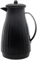 Garrafa Térmica 1l Lyor New Bambu De Plástico Preto